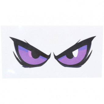 NAKLEJKA OCZY MONSTER EYE CZERWONA
