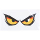 NAKLEJKA OCZY MONSTER EYE POMARANCZOWA