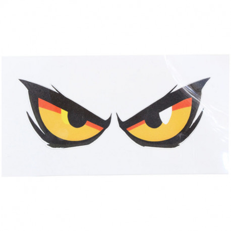 NAKLEJKA OCZY MONSTER EYE CZERWONA