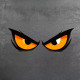 NAKLEJKA OCZY MONSTER EYE CZERWONA