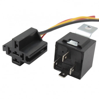 PRZEKAZNIK 5PIN 30A 12V Z WTYCZKA