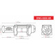 WCIAGARKA DRAGON WINCH HIGLANDER 4500 HD SYNTETYK 2041 kg