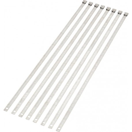 CABLE TIE SILVER 14" 8PK