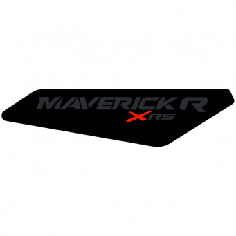 NAKLEJKA CAN AM MAVERICK R XRS PRAWA TIMELESS BLACK