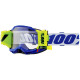 GOGLE 100% ACCURI 2 Z SYSTEMEM ROLL-OFF NIEBIESKIE