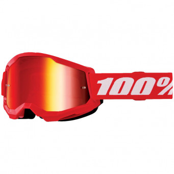 GOGLE 100% STRATA 2 JUNIOR CZERWONE