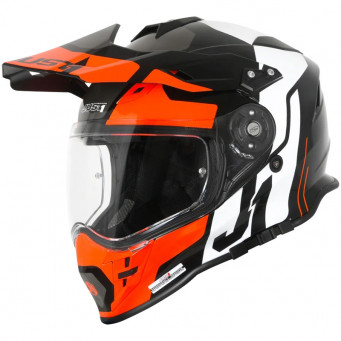 KASK JUST1 J34 PRO TOUR POMARANCZOWO CZARNY ROZ M