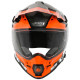 KASK JUST1 J34 PRO TOUR POMARANCZOWO CZARNY ROZ M