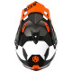 KASK JUST1 J34 PRO TOUR POMARANCZOWO CZARNY ROZ M