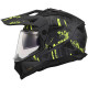 KASK LS2 PIONEER II CRAZY CZARNO ZOLTY MX702 ROZ XL