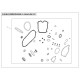 ZESTAW USZCZELNIACZY SILNIKOWYCH CF MOTO 800 820 850 1000