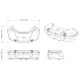 KUFER TYLNY LINQ CAN AM G3 850 1000 87L