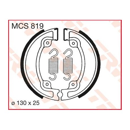 BRAKE SHOES TRW MCS819
