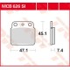 BRAKE PAD TRW MCB626SI