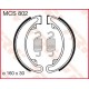 BRAKE SHOES TRW MCS802