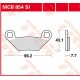 BRAKE PAD SINTER OFFROAD