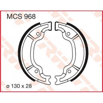 BRAKE SHOES TRW MCS968