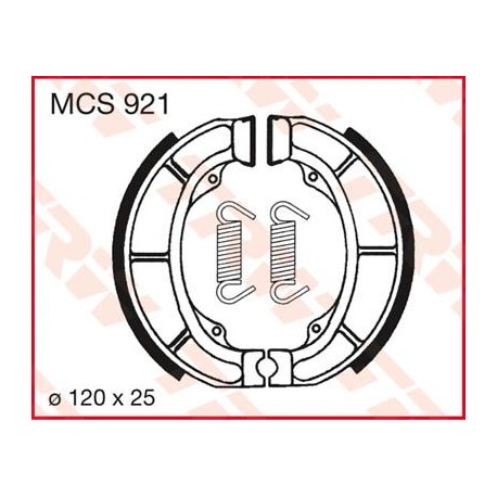 BRAKE SHOES TRW MCS921
