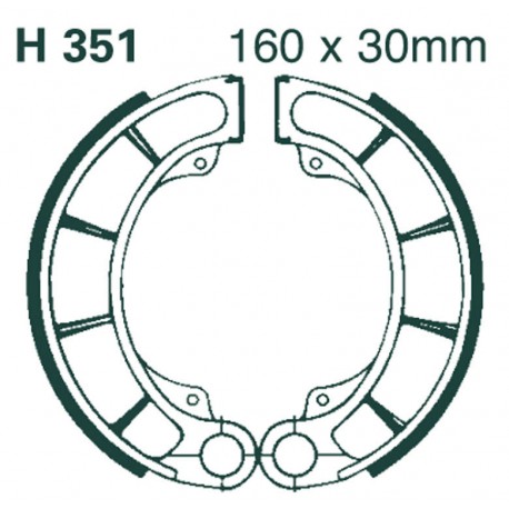 EBC BRAKE SHOE