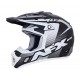 HELMET FX17 FRO GY/B/W MD