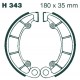 EBC BRAKE SHOE