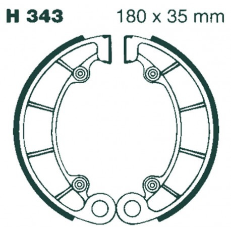 EBC BRAKE SHOE