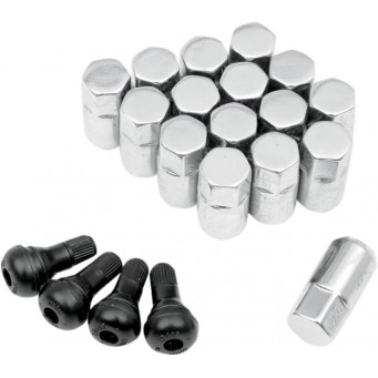 LUG NUT 12X1.25 CHR 16PK