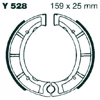 EBC BRAKE SHOE