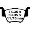 KLOCKI HAMULCOWE SSSACYT FA373R