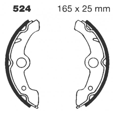 EBC BRAKE SHOE