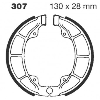 BRAKE SHOES EBC 307G
