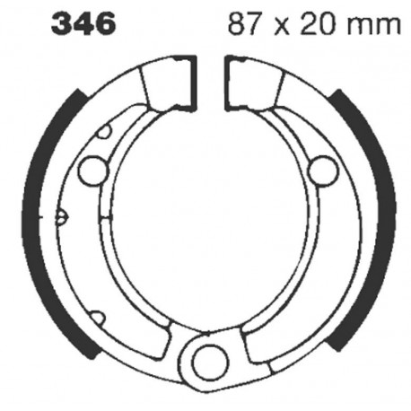 EBC BRAKE SHOE