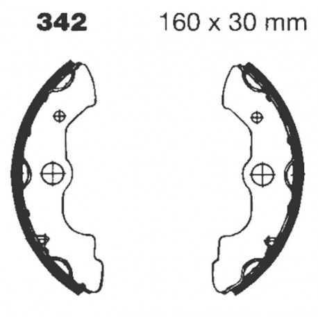 EBC BRAKE SHOE