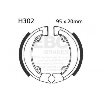 BRAKE SHOE GROVED