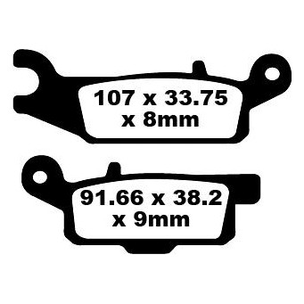 BRAKE PAD EBC FA446R
