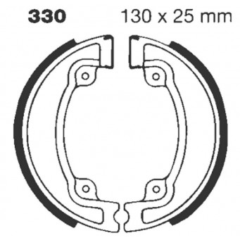 EBC BRAKE SHOE