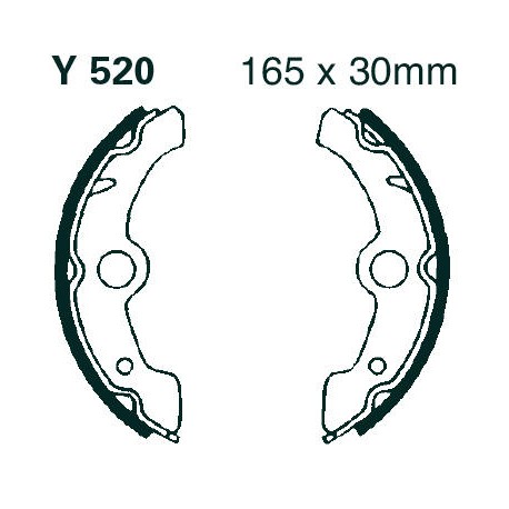 EBC BRAKE SHOE