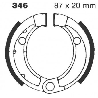 EBC BRAKE SHOE