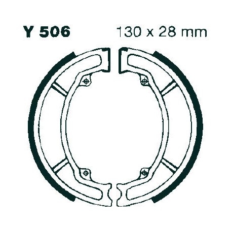 EBC BRAKE SHOE