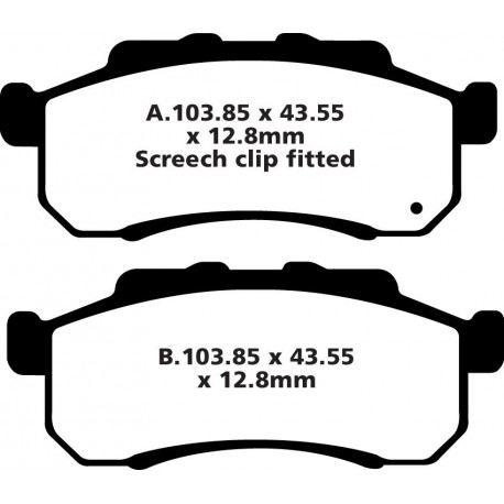 BRAKE PAD EBC FA476