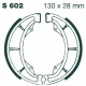 BRAKE SHOE EBC - PE S602G