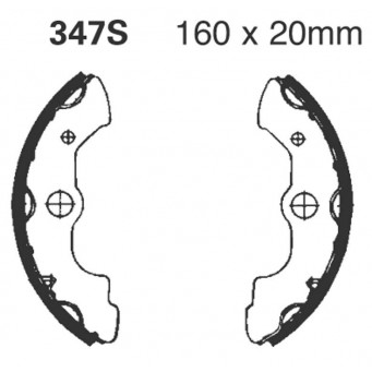 EBC BRAKE SHOE