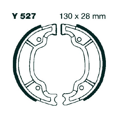 BRAKE SHOES EBC 527G