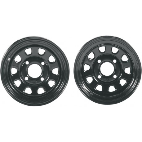 WHEEL DLTA 12X7 4/137 BLK