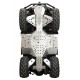 OSLONY SPODU CanAm Outlander G2 MAX 650 850 1000 long / X-mr 1000, Aluminium (2017-....)