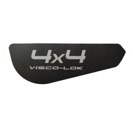 4X4 Visco-Lok Decal