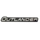 Front Side Decal, Outlander XTP Black/Yellow