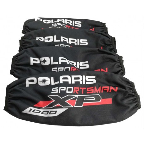 SKARPETY NA AMORTYZATOR POLARIS SPORTSMAN 1000 XP CZARNO CZERWONE