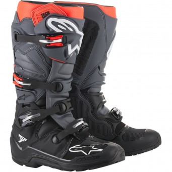 BUTY TECH 7 ENDURO CZARNO / SZARO / CZERWONE /ROZM. 40,5