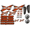 ZESTAW NAKLEJEK CAN AM RENEGADE CZERWONA